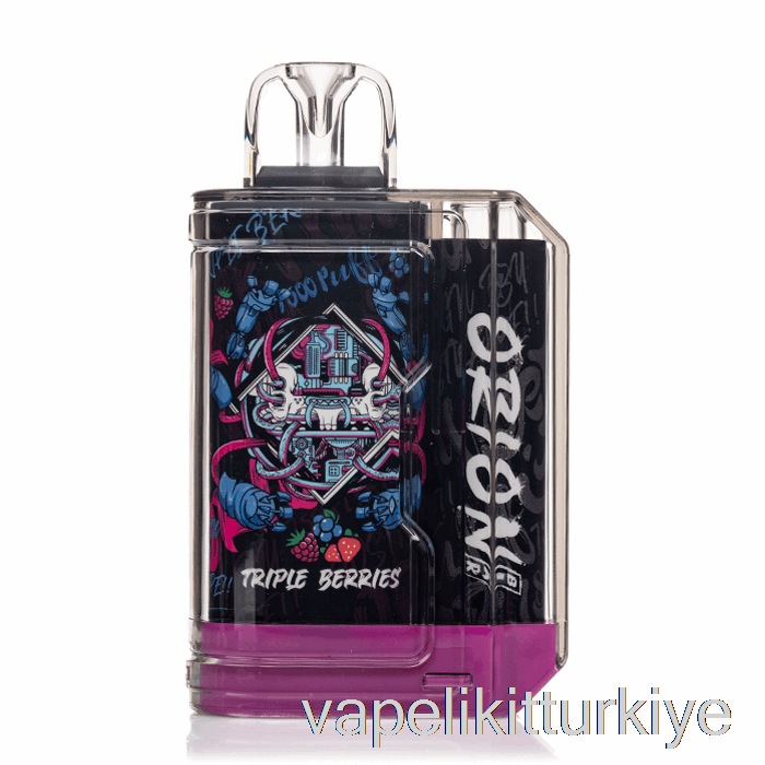 Vape Likit Kayıp Vape Orion Bar 7500 Tek Kullanımlık üçlü Berry